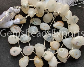 12.00-15.00 MM | Solar Quartz Pear Shape Gems, AAA Beautiful Solar Quartz Beads, Natural Solar Quartz Stone, Smooth & Plain Pear Cut Beads.