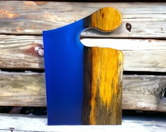 Off-Set Handled Epoxy River Serving Board