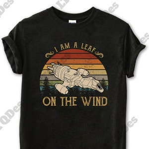 Hoban Washburne I Am A Leaf On The Wind Vintage T-Shirt, Movies Quote Unisex TShirt