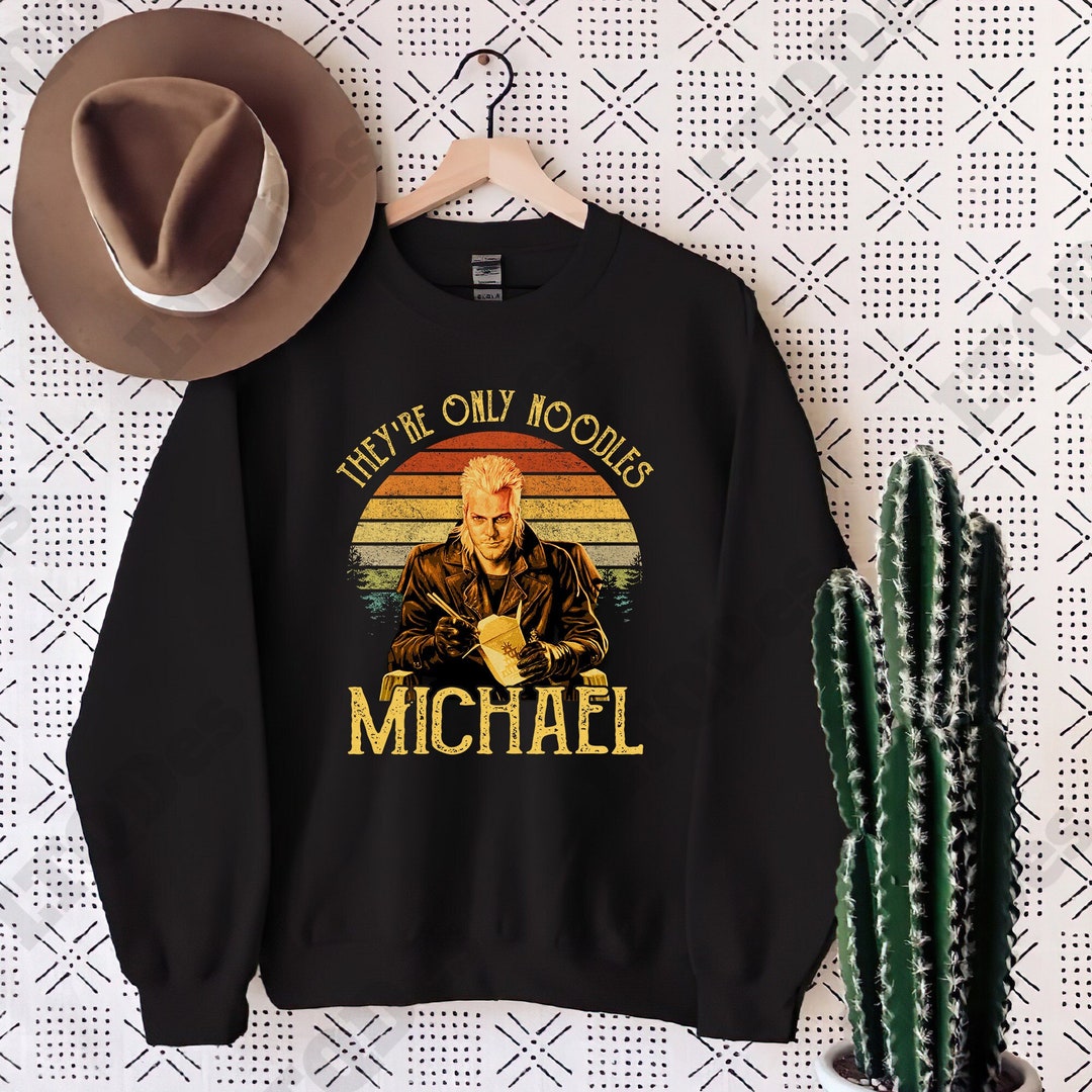 They're Only Noodles Michael Horror Movie Lost Boys Cult Gift Tee T Shirt 7217 - Foto 8
