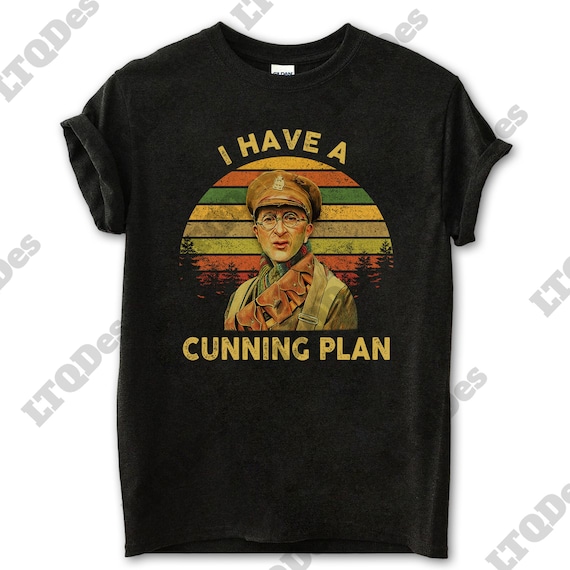 Black Adder I Have A Plan T-Shirt Black Adder I Have A Plan T-Shirt