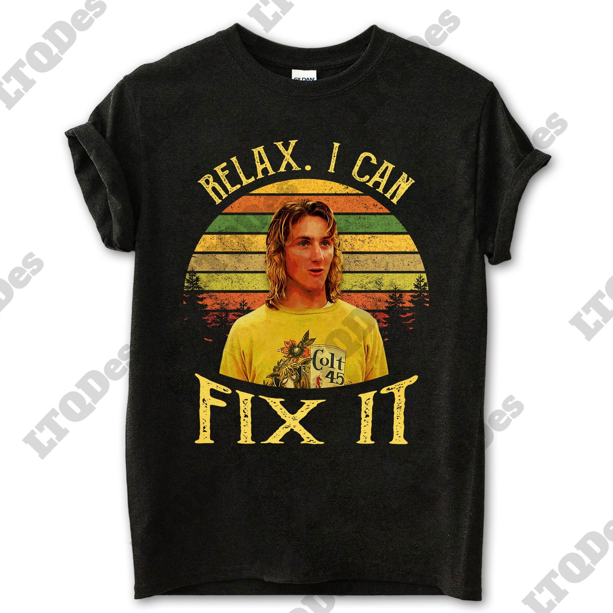 Fast Times at Ridgemont High Shirt, Jeff Spicoli Relax I Can Fix