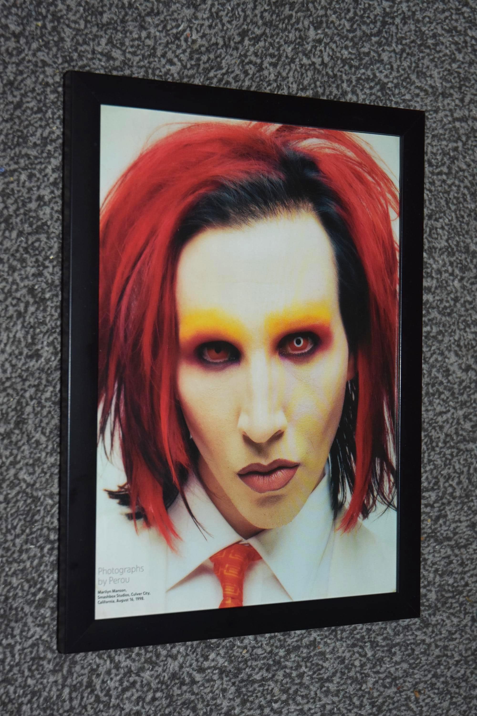 Marilyn Manson Poster - Etsy