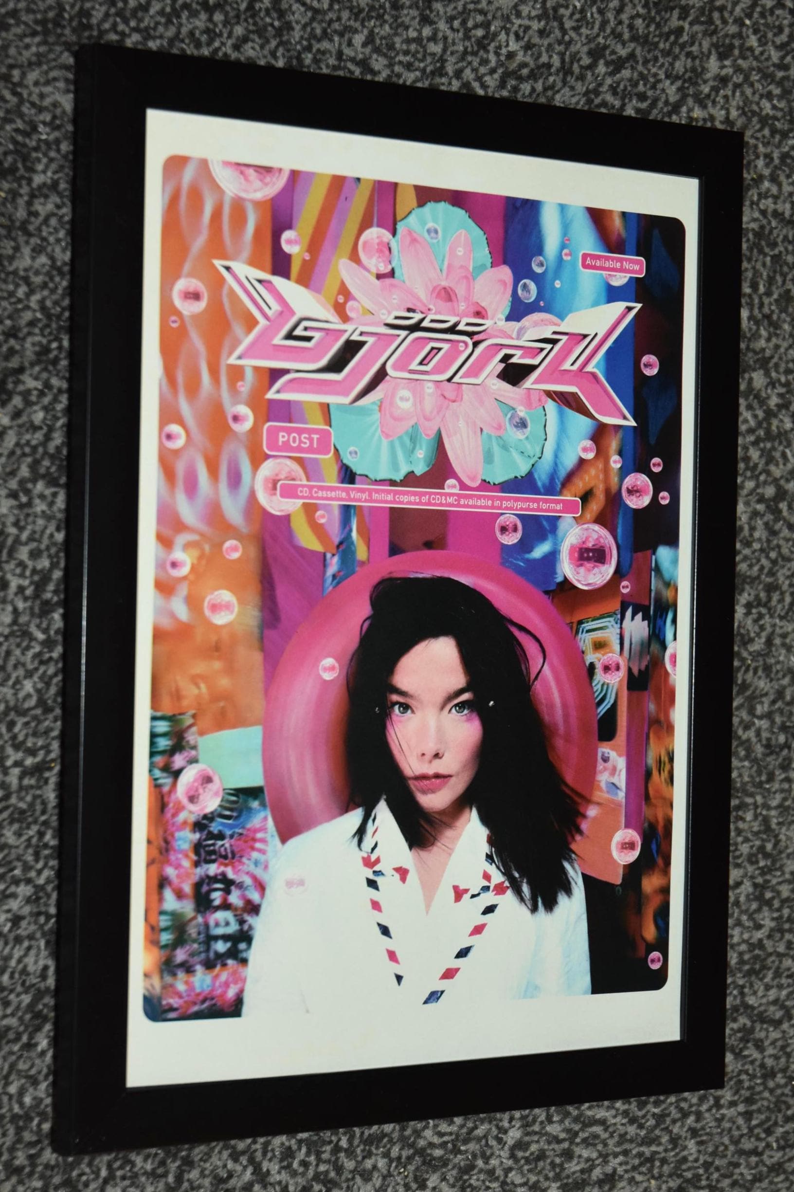 Vintage Bjork Poster - Etsy