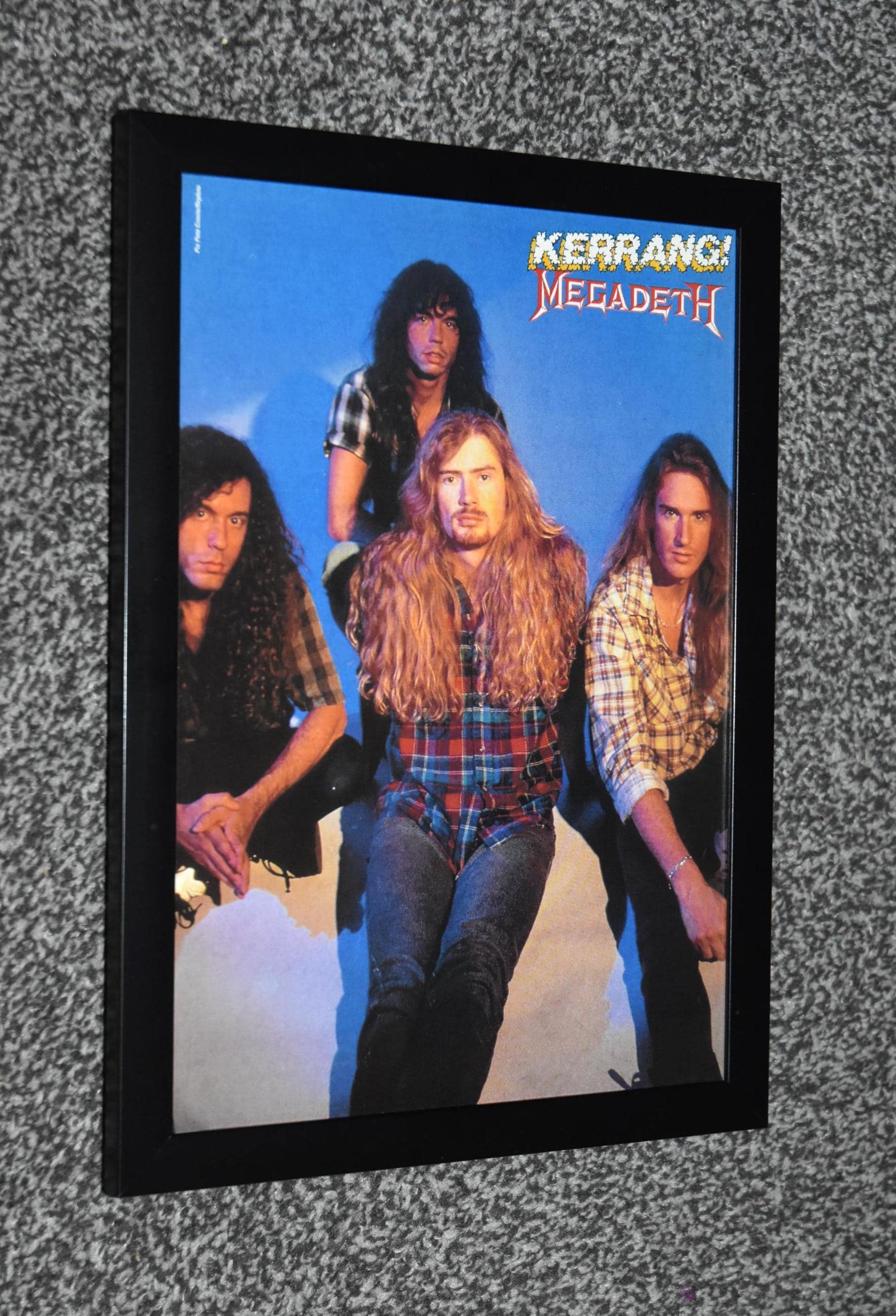 Megadeth Frame - Etsy