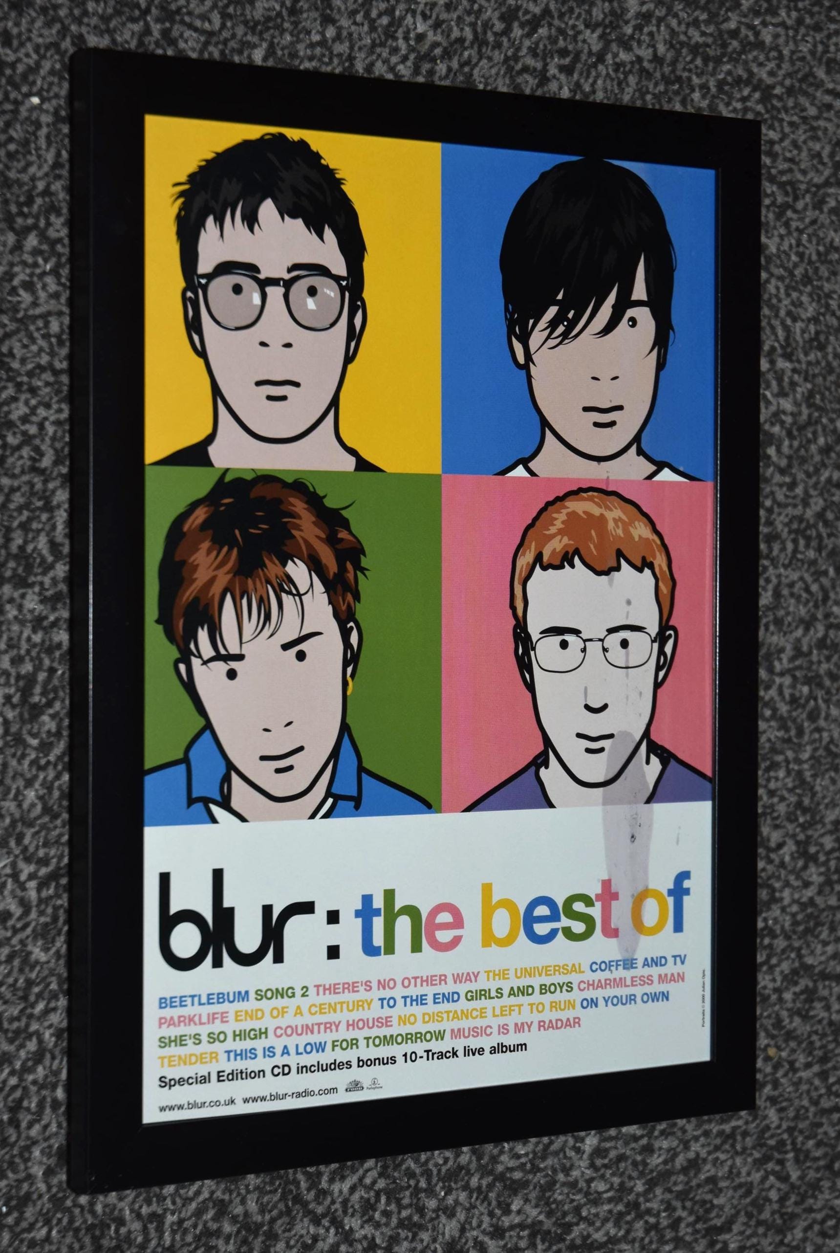 Blur Band Poster - Etsy