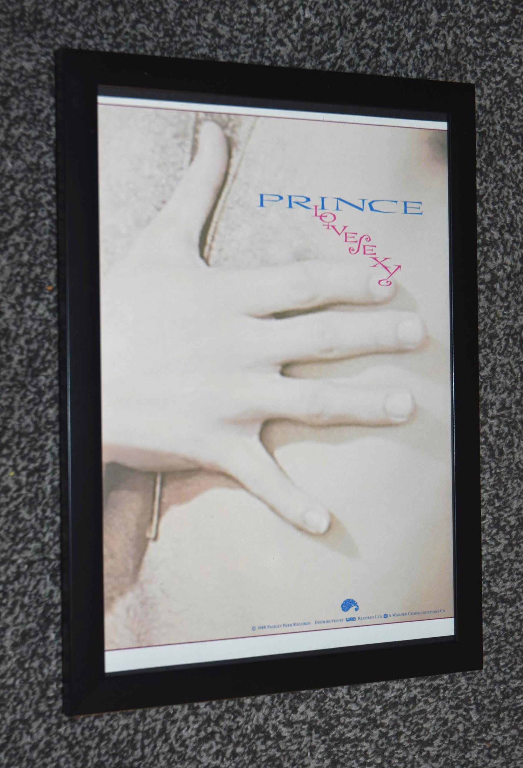 Prince Lovesexy Poster - Etsy