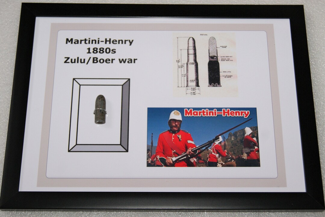 A4 FRAMED Martini Henry 1879 1902 Zulu / Boer War Field Find Etsy