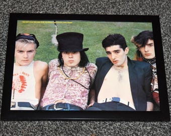 Framed original THE CULT band Original 1980s art Poster