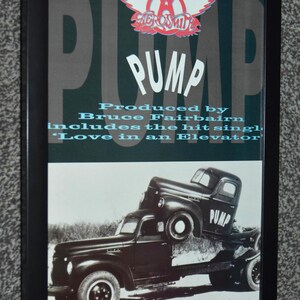 Aerosmith Poster Pump - Etsy