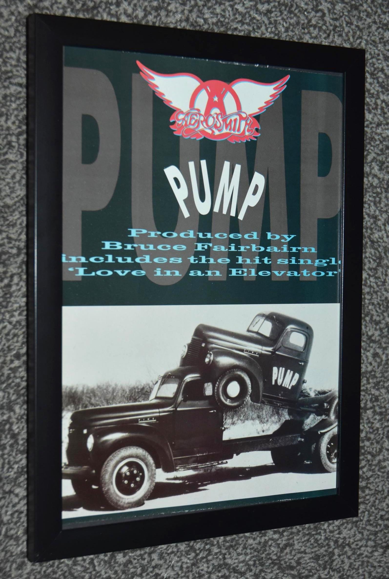 Aerosmith Poster Pump - Etsy