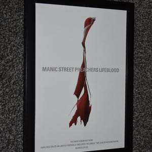 オリジナル MANIC STREET PREACHERS ポスタースリーブ オリジナル MANIC STREET PREACHERS ポスタースリーブ オリジナル