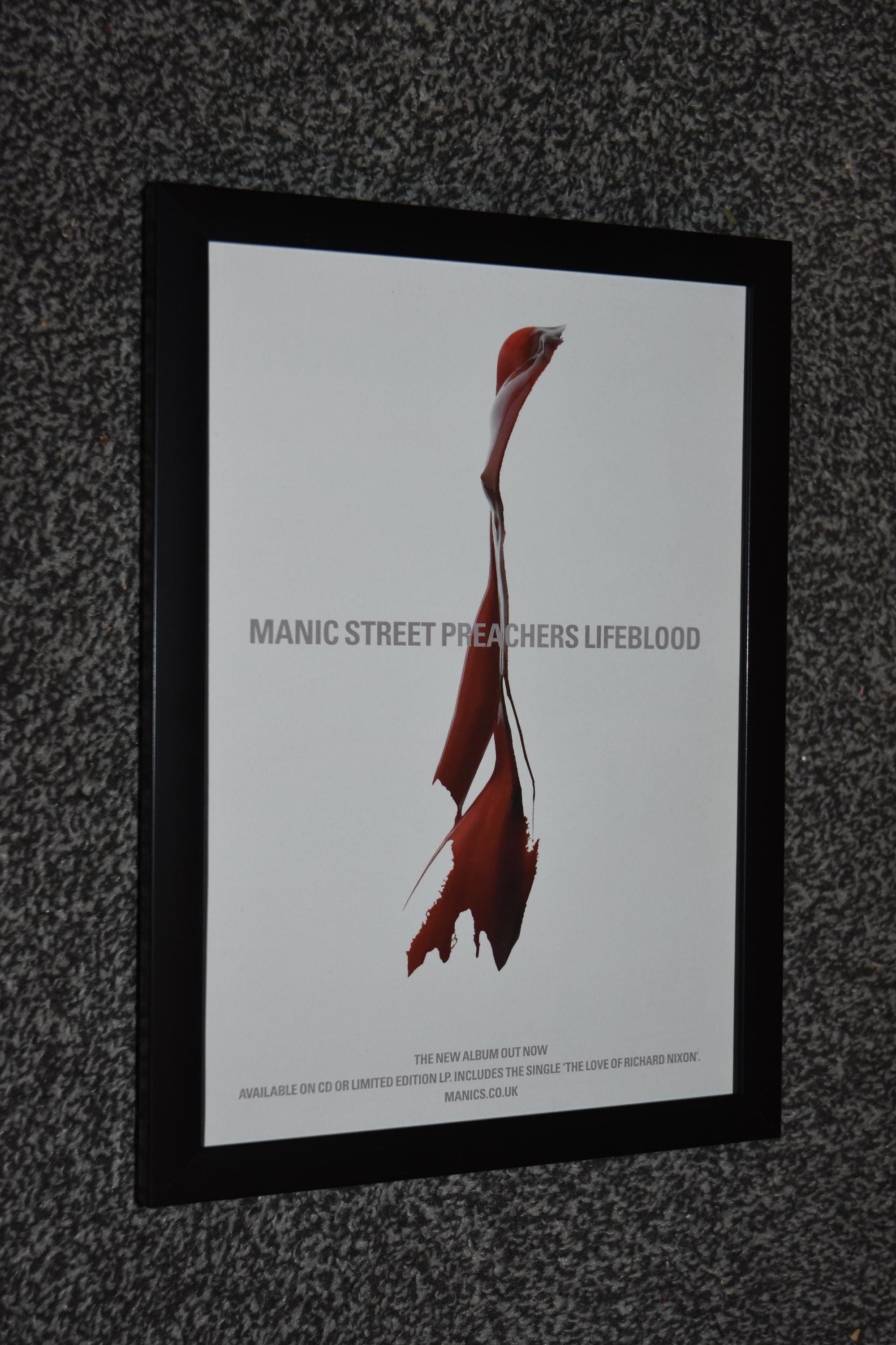 Manic Street Preachers Band Poster - Etsy