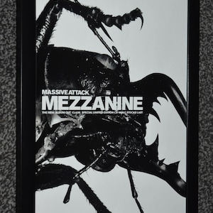 Massive Attack Mezzanine Poster - Etsy