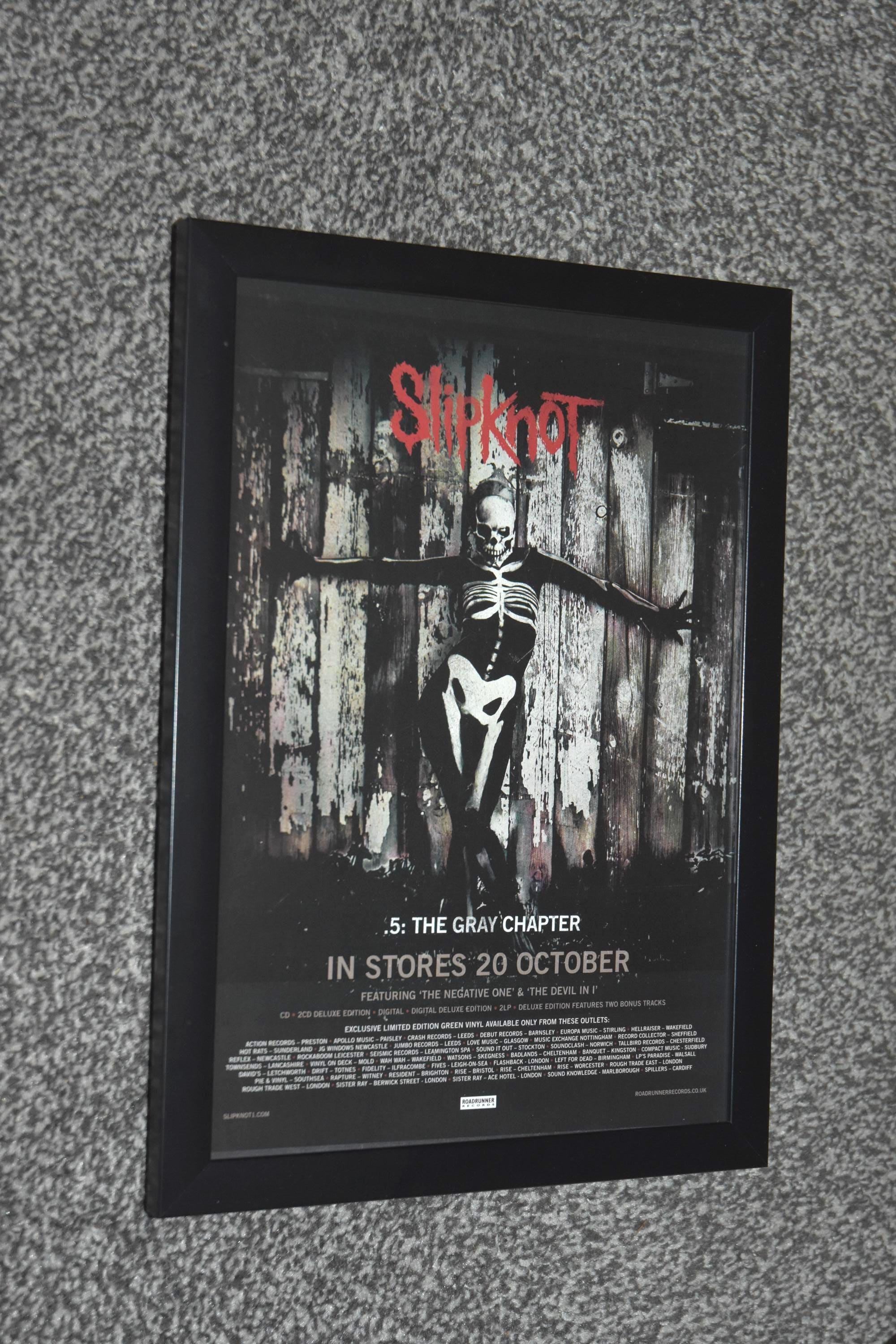 Slipknot Poster Rare - Etsy