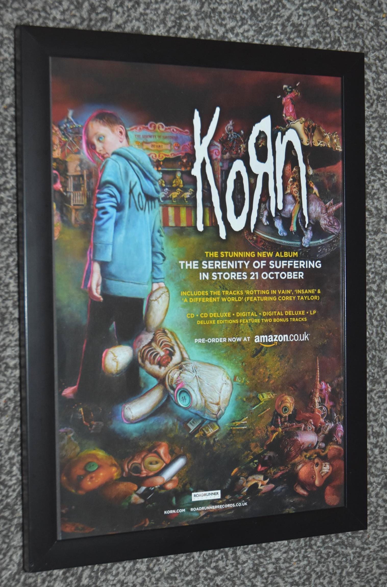 Vintage Korn Poster - Etsy
