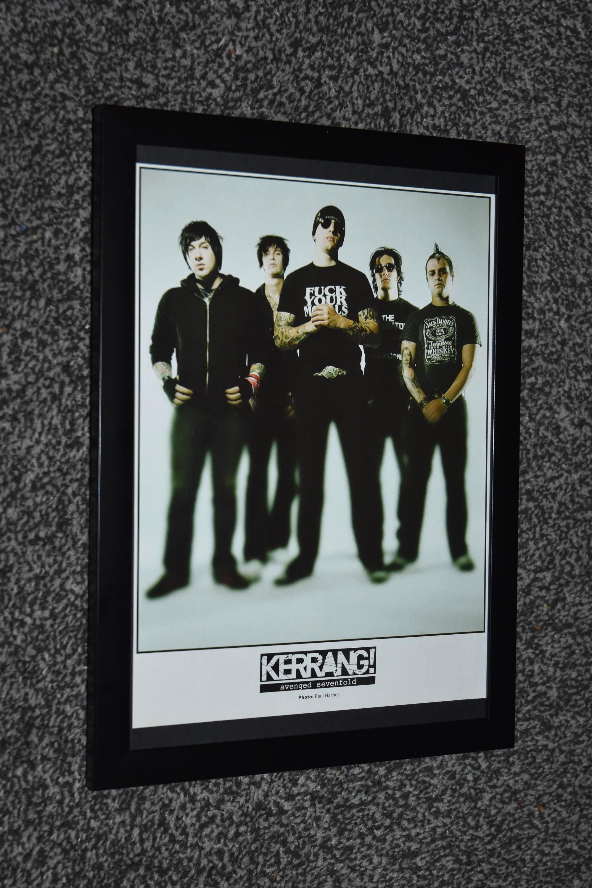 Avenged Sevenfold Signed - Etsy