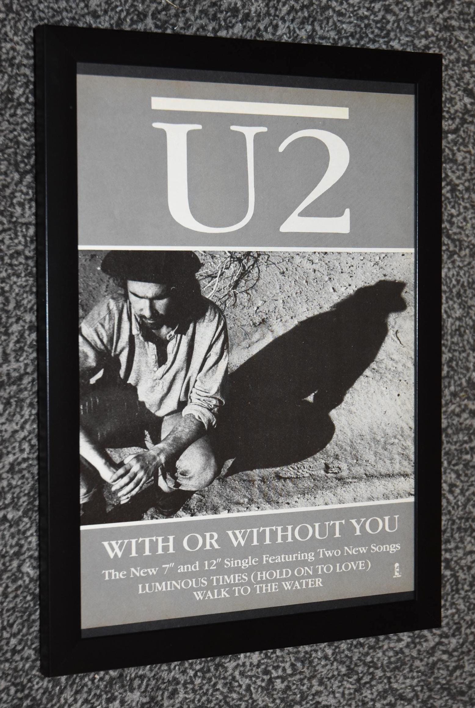 U2 Framed - Etsy