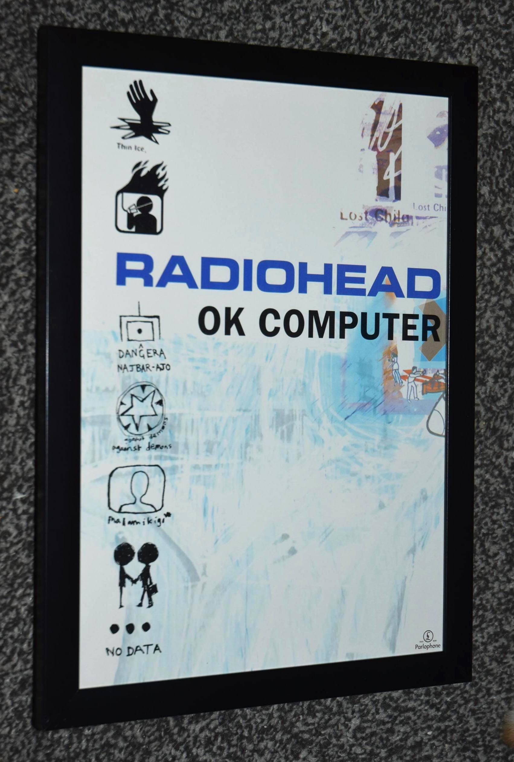 Radiohead Poster Ok Computer - Etsy