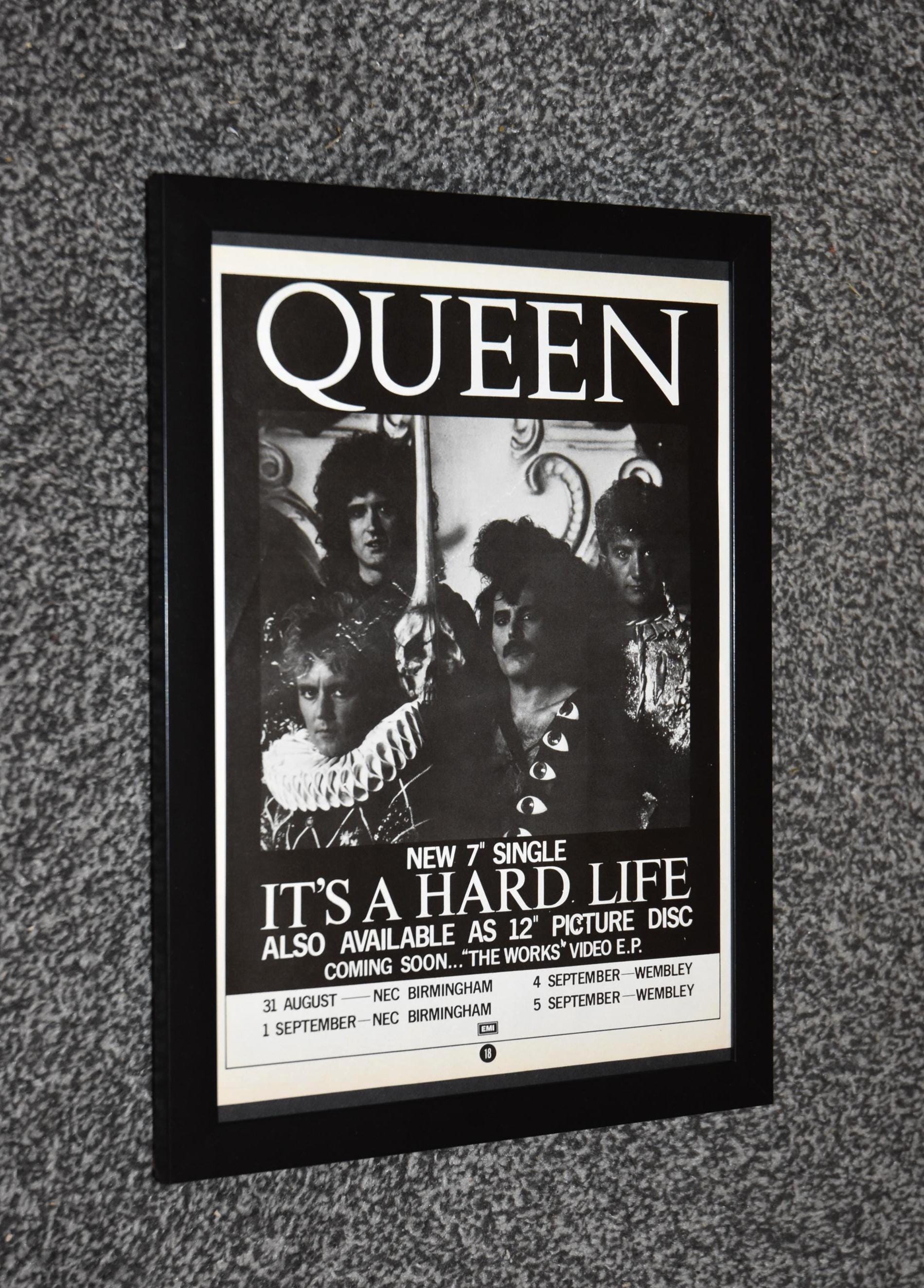 Vintage Queen Concert Posters - Etsy