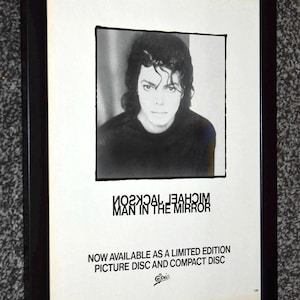 Michael Jackson Mirror - Etsy Canada
