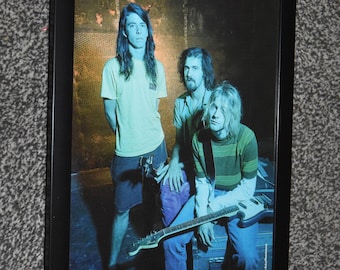 Framed original NIRVANA Original 1990s promotion art Poster 2