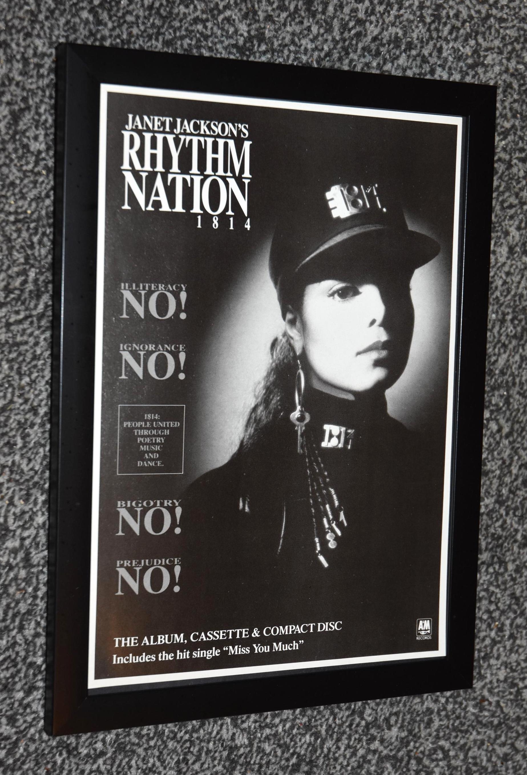 Janet Jackson Vintage Poster - Etsy
