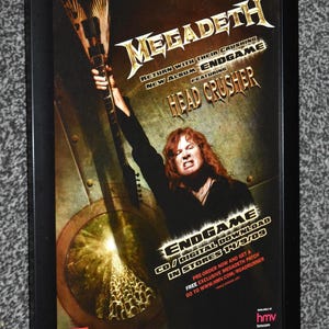 Megadeth Frame - Etsy