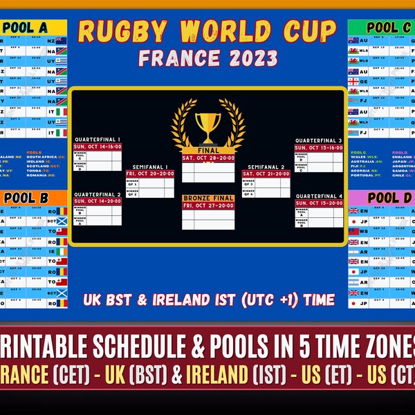 Rugby World Cup 2023 Etsy Canada