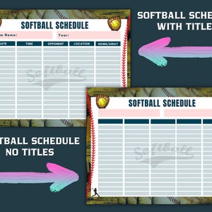 Softball Schedule Template Editable Template Printable Practice Softball Schedule Template Editable Template Printable Practice