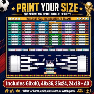 Printable Fifa World Cup Poster