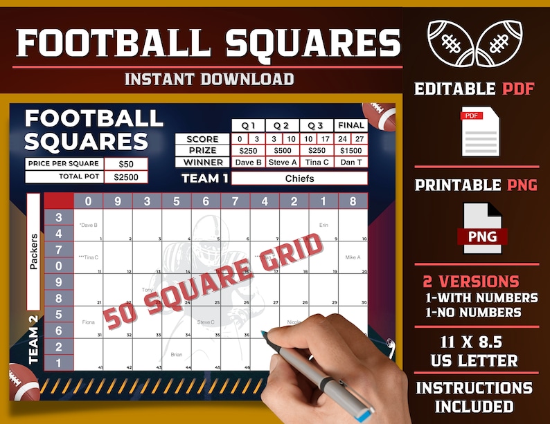 football-squares-50-squares-editable-pdf-template-printable-etsy