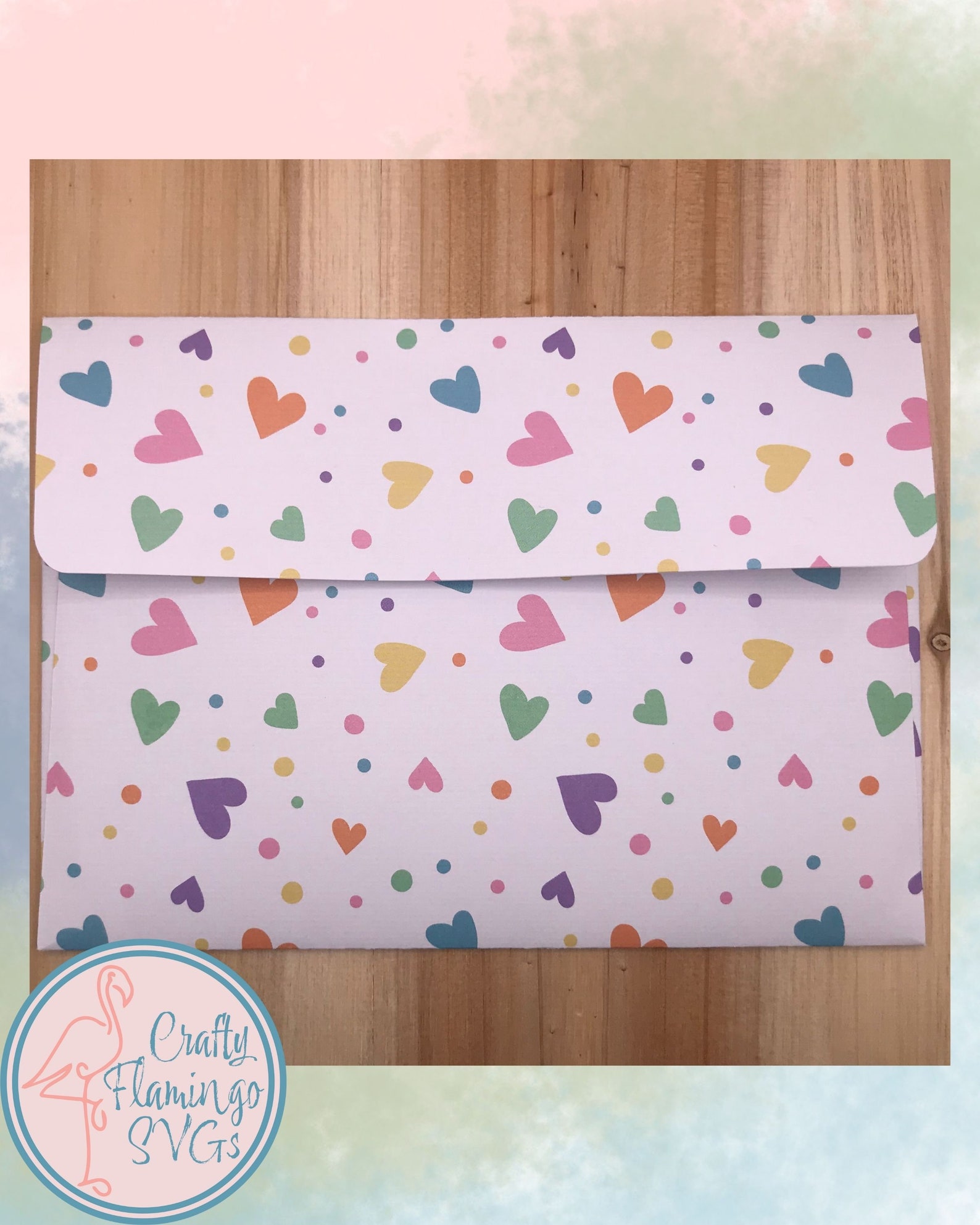 A7 Envelope Template A7 Envelope SVG Wedding Invitation Etsy