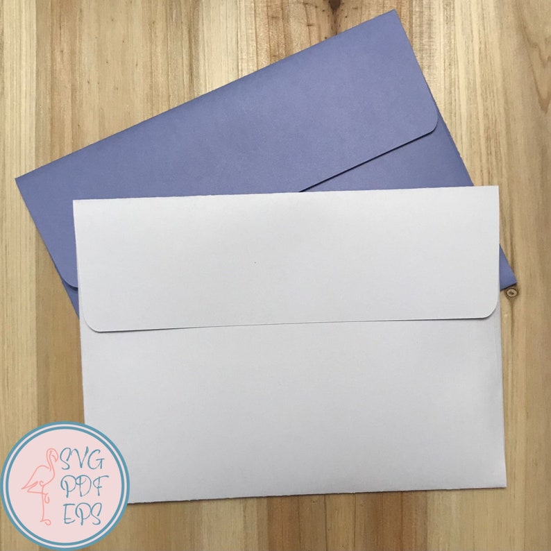 A7 Envelope Template A7 Envelope SVG Wedding Invitation Etsy