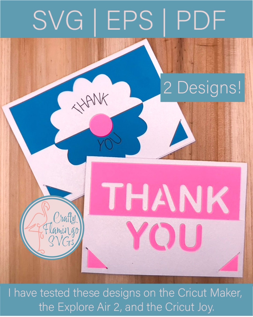 Easy Thank You Cards, Thank You Insert Cards, Thank You Card Bundle