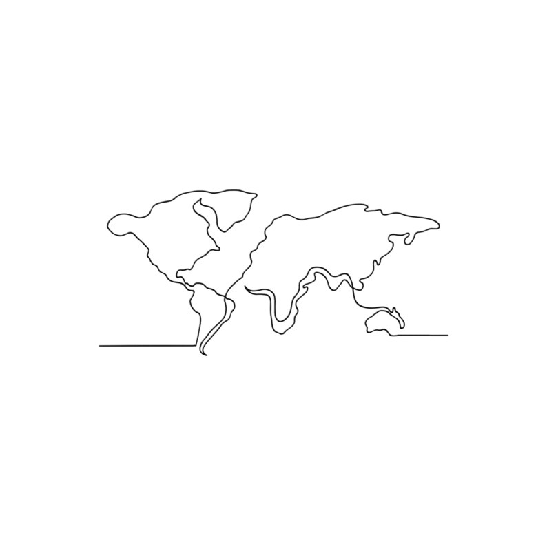 Metal Map Wall Art - Etsy