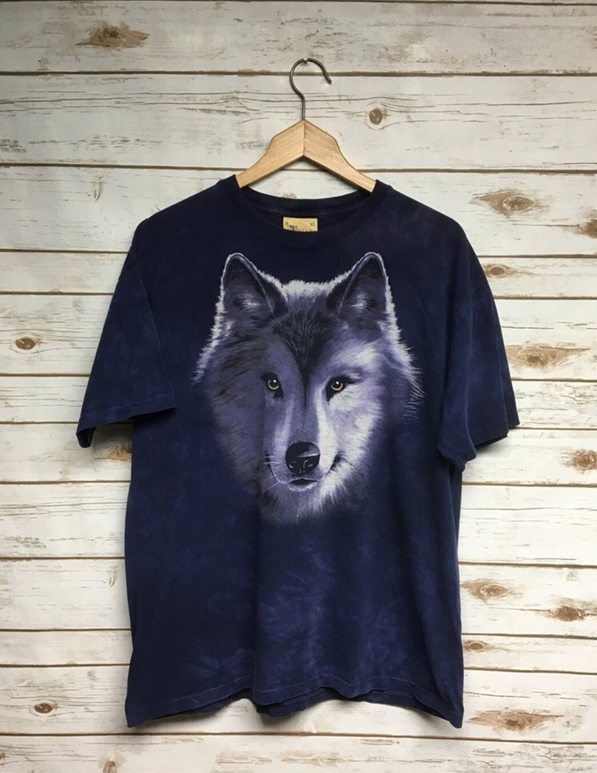 トップス CHALLENGER L/S TIE DYE ZOMBIE WOLF TEE L/S TIE DYE ZOMBIE WOLF TEE【BLACK TIE DYE】｜CHALLENGER