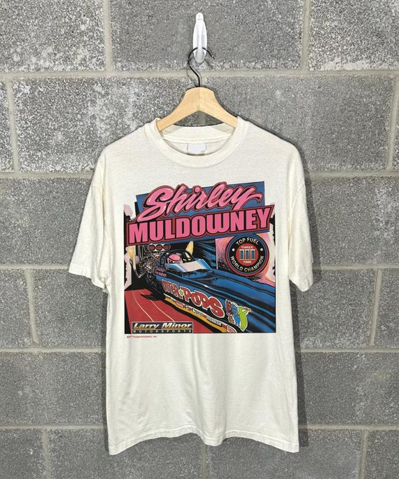 Vintage Shirley Muldowney T-shirt, Sprint Car Shirt, Sprint