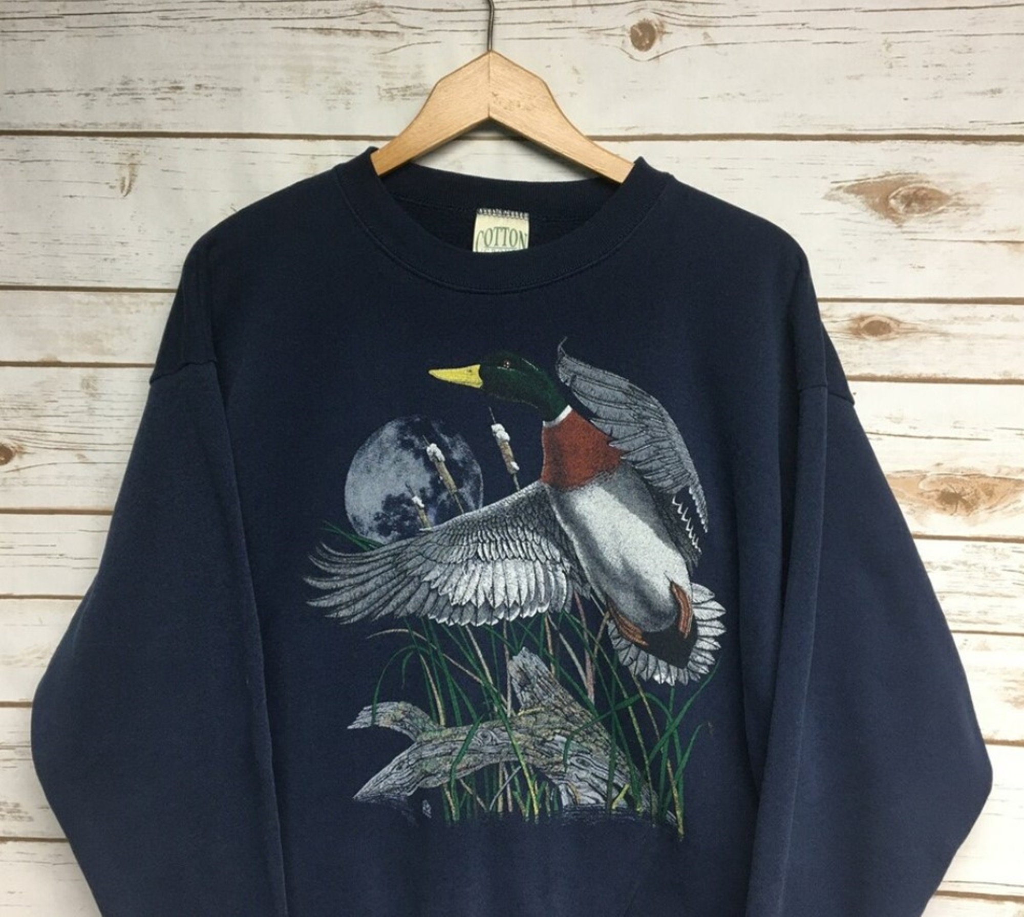 80s Duck Sweatshirt - Etsy