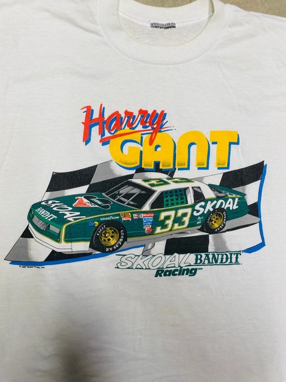 Vintage 1987 Harry Gant “the Skoal Bandit” NASCAR T-shirt
