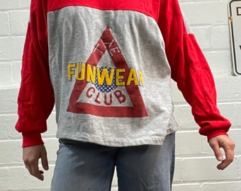 Vintage “The  Funwear Club” Boxy Sweatshirt by Ms.Pepper