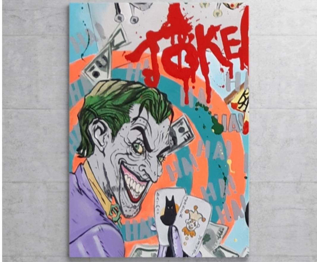Cuadro Decorativo Joker DC - Homedeko