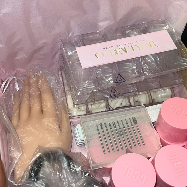 Acrylic Nail Kit Etsy