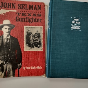 1966 Texas Gunfighter Vintage Western Biography