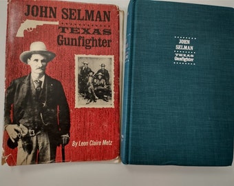1966 Texas Gunfighter Vintage Western Biography