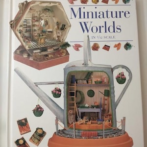 Exclusive UK 1998 Vintage Miniature Worlds Building Book