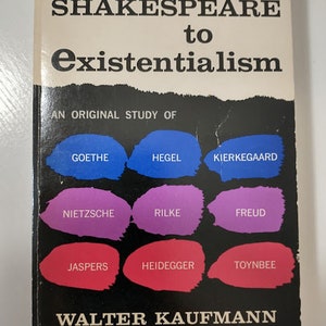 Von Shakespeare zum Existenzialismus Vintage 60er Jahre Taschenbuch
