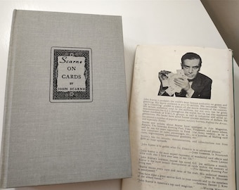 Libro vintage de Scarne On Cards de 1955