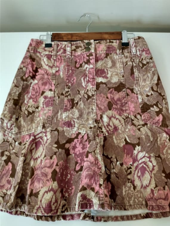 Vintage Ann Taylor Loft Floral Skirt