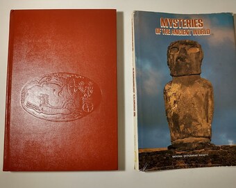 Vintage Ancient Mysteries Book National Geographic